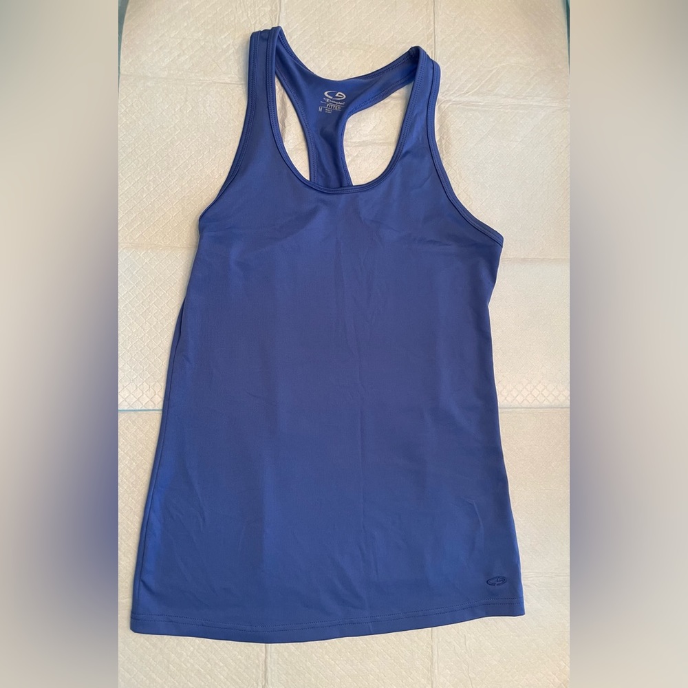 Champion fitted workout tank top dry fit type material